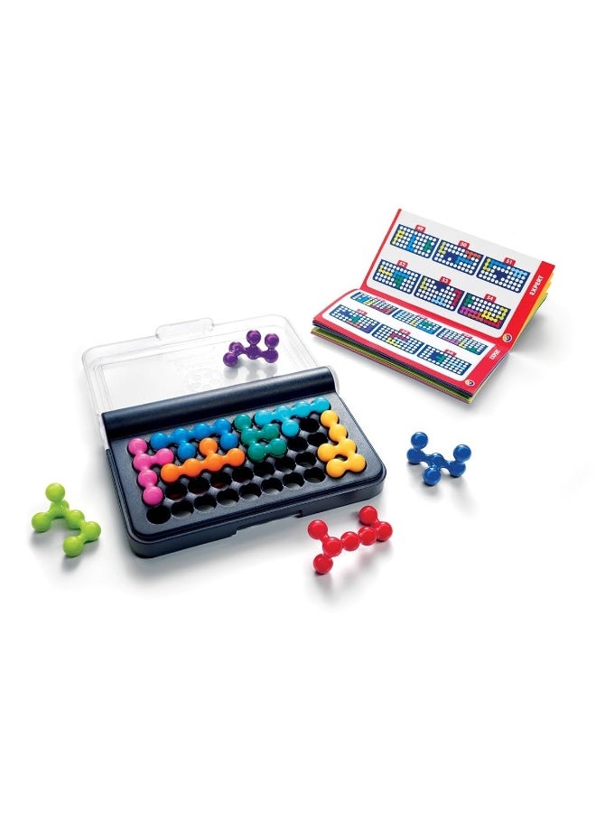 SmartGames IQ Fit - a fun 3D travel game for ages 6-adult featuring 120 challenges - Image 1