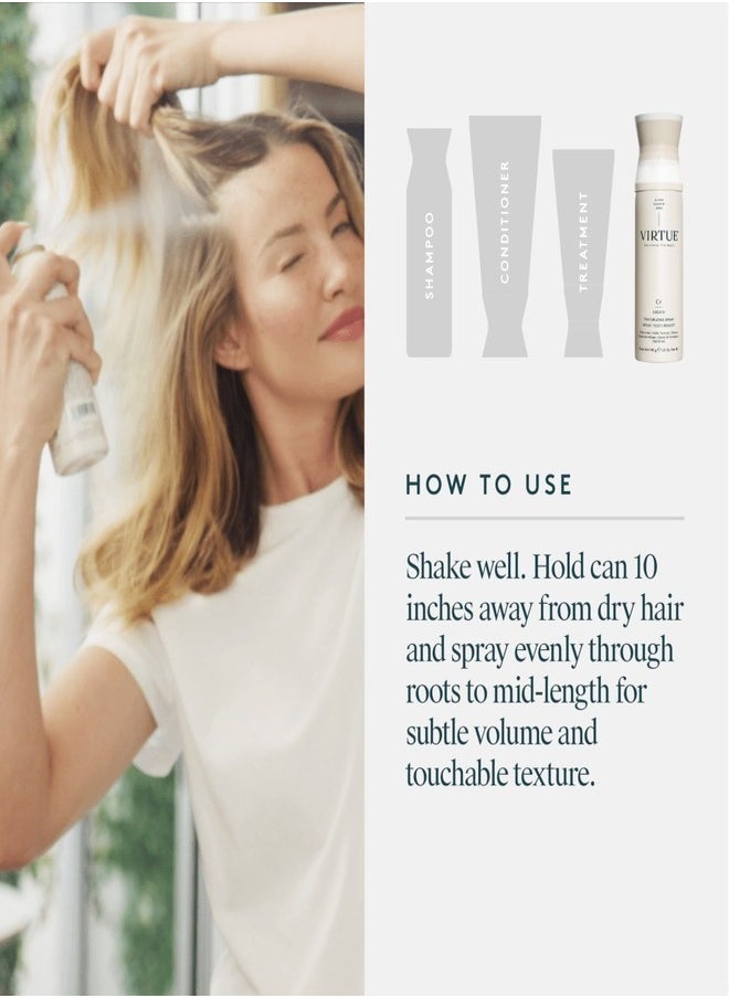 VIRTUE Alpha Keratin Texturizing Spray 140g - Volumizing & Texturizing Hair Mist