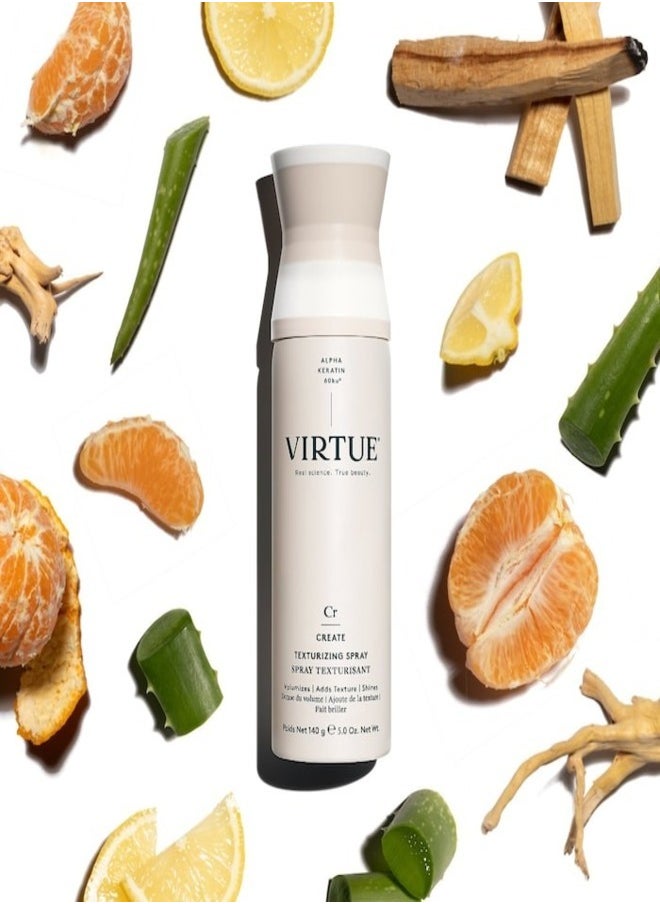 VIRTUE Alpha Keratin Texturizing Spray 140g - Volumizing & Texturizing Hair Mist