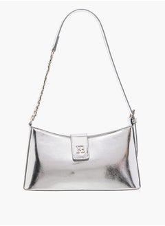 Flora Bella By Shoexpress Women's Solid Shoulder Bag with Magnetic Closure and Strap  - Image 1