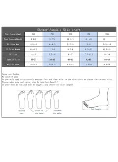 HomarKet Non-Slip Lightweight Shower Slippers For Home Indoor Black  - Image 4