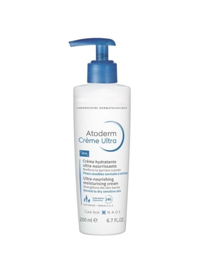 Ultra Moisturizing Cream for Sensitive Skin 200ml