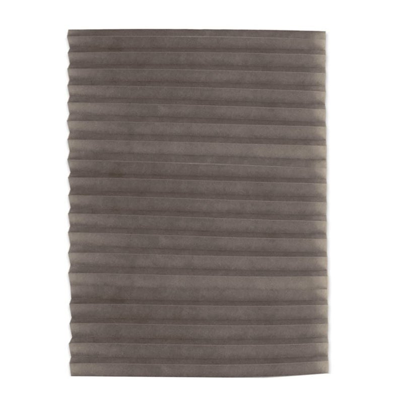 Temporary Blinds  Vertical Pleated Blinds No Drilling Self Adhesive Blinds Easy to Install Fits Blinds Window Roller for Bathroom Kitchen Living Room Office Window (Coffee  60 * 150cm)