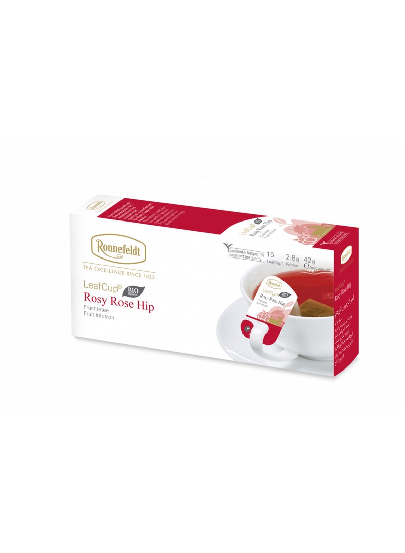 رونفيلدت بيو: كأس ورقي، وردة ثمر الورد - Image 1