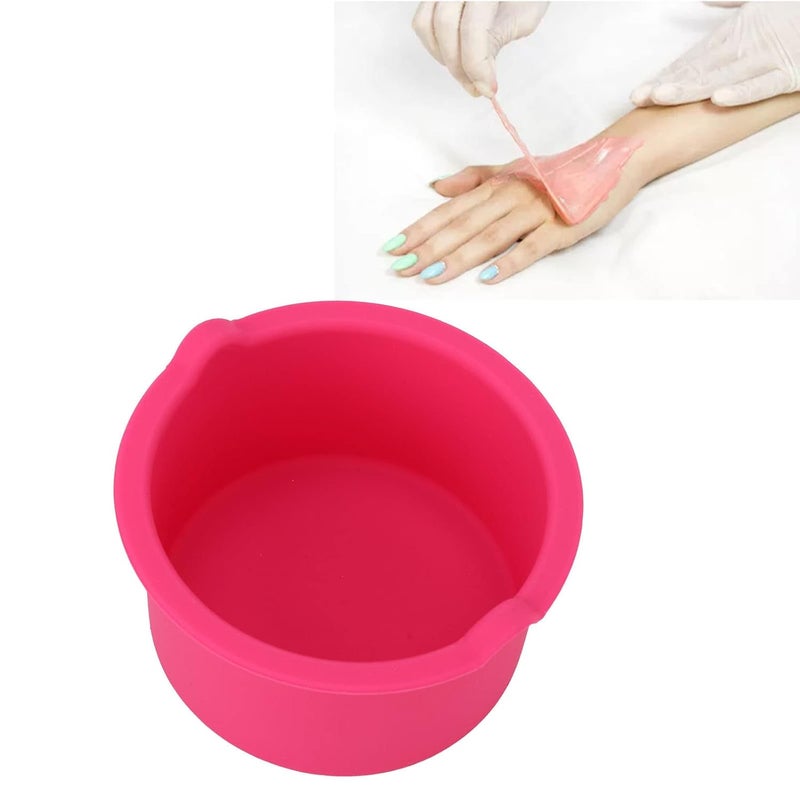 comfrt Wax Warmer Replacement Pot, Wax Warmer Inner Pot Wax Warmer Silicone Bowl Silicone Wax Pot Silicone Heat Resistant Easy Neat Wax Heating Machine Inner Pot - Image 3