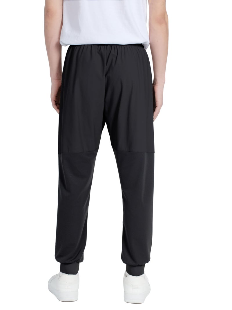 CAMLAKEE Boys' Mesh Athletic Sweatpants Kids Lightweight Joggers Quick Dry Active Running Pants Black 12-13 Years - Image 3