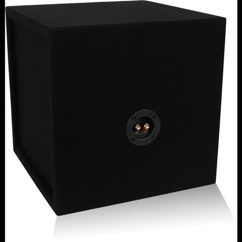 BELVA 12-inch Car Subwoofer Box Sealed 3/4-inch MDF Prelined Polyfil [MDFS12] - Image 3