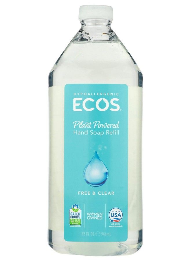 ECOS Free And Clear Refill Hand Soap Cruelty Free Friendly 32 Ounce (Pack Of 1) - Image 2