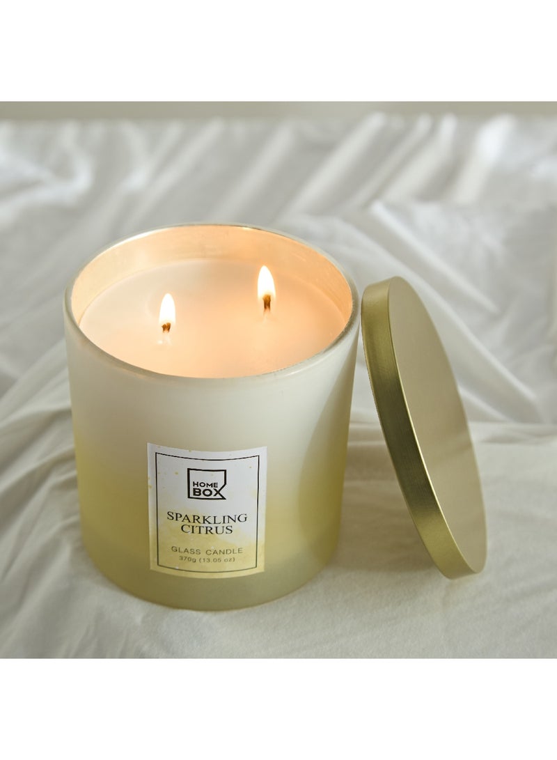 Home Box Garden Sparkling Citrus Wax Filled Candle with Metal Lid 370 g - Image 2