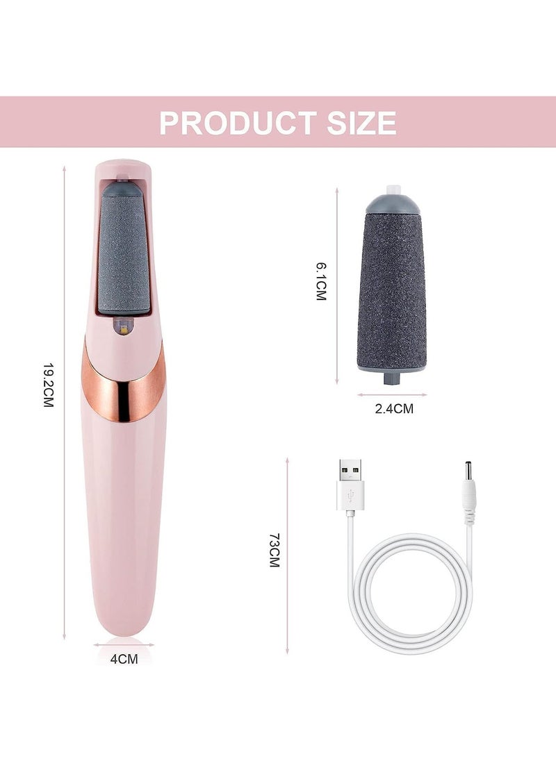 Generic Rechargeable Electric Foot Scrubber Waterproof Foot Peeler Dead Skin Remover Multicolor  - Image 1