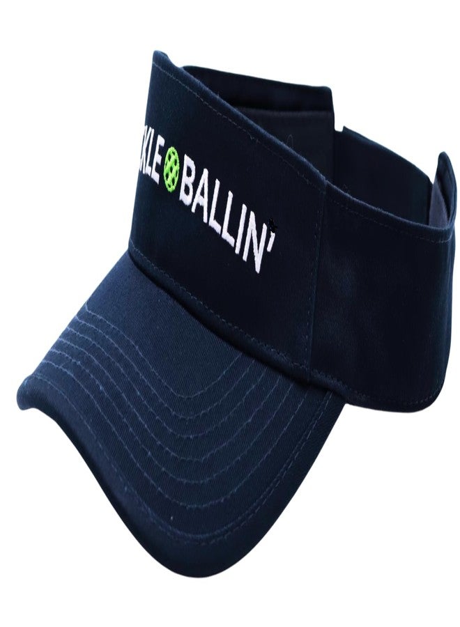 Twerp Pickleball Visor | Funny Pickle Ball Hat for Women and Men | Pickleball Gift Blue - Image 4