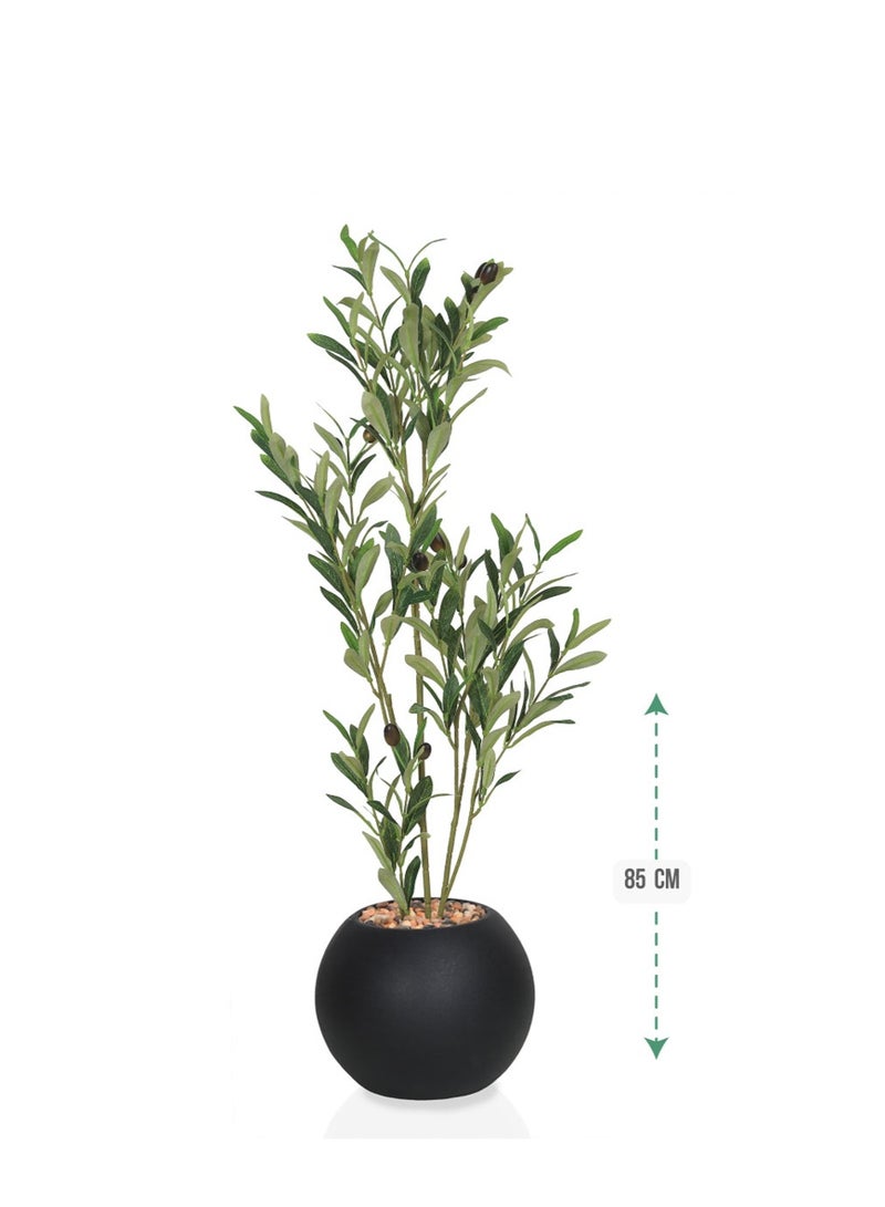 Tala 85 cm Artificial Olive Tree with Natural-Looking Design – A Beautiful Touch for Indoor Decoration - Image 1