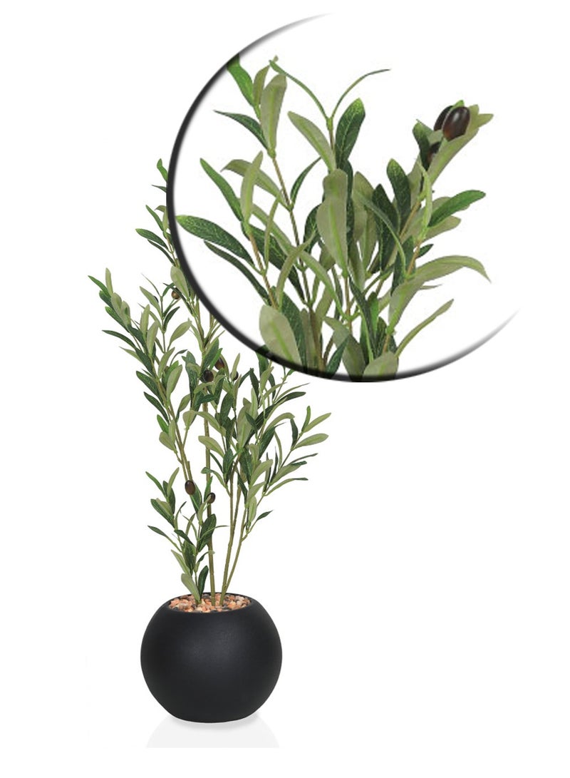 Tala 85 cm Artificial Olive Tree with Natural-Looking Design – A Beautiful Touch for Indoor Decoration - Image 2