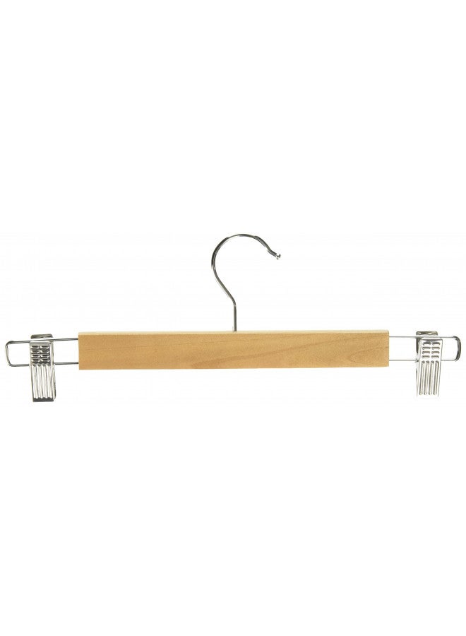 Whitmor Whitmor GRADE A Natural Wood Skirt Hangers (Set of 5) 