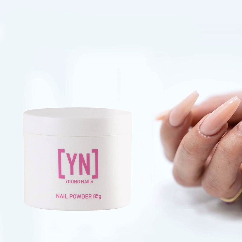 Young Nails Acrylic Core Powder - Self-Leveling Acrylic Nail Powder, Clear Nude Pink White Acrylic Powder for Nail Extenstion, Professional Grade, Superior Adhesion, Color - Clear, 85g - Image 5