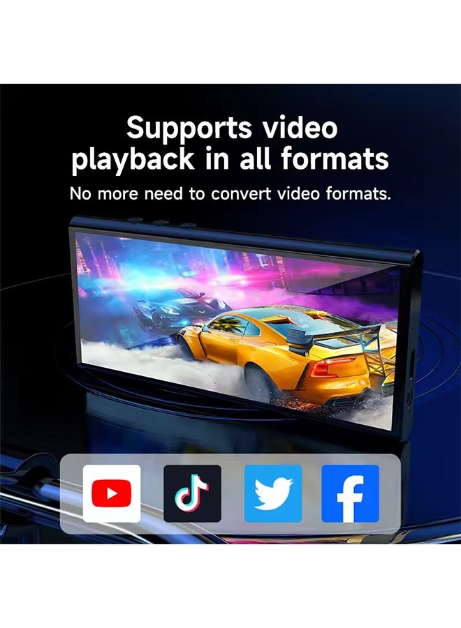 64GB Android MP3 Player with Bluetooth and WiFi, 4IN Full-Color Touch Mp3  Mp4 Music Player E-Book for Kids touch screen - Image 5