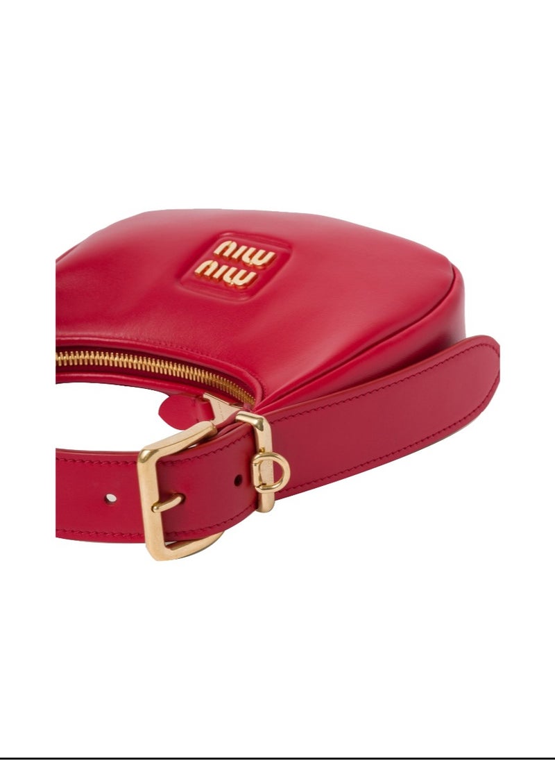 Miu Miu Miu miu handbag messenger bag red  - Image 4