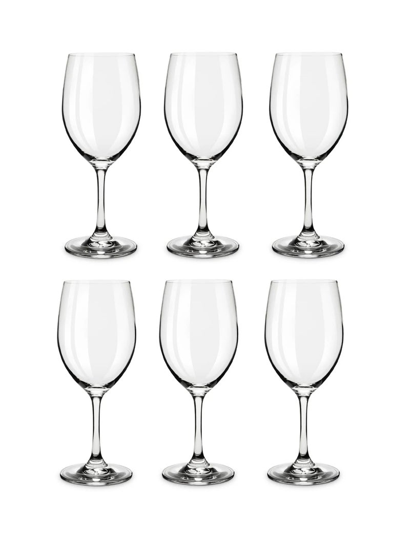 Bisbell 6-Piece Wine and Cocktail Glass Set 150ml – Elegant Clear Glassware for Home and Party, Model 3493