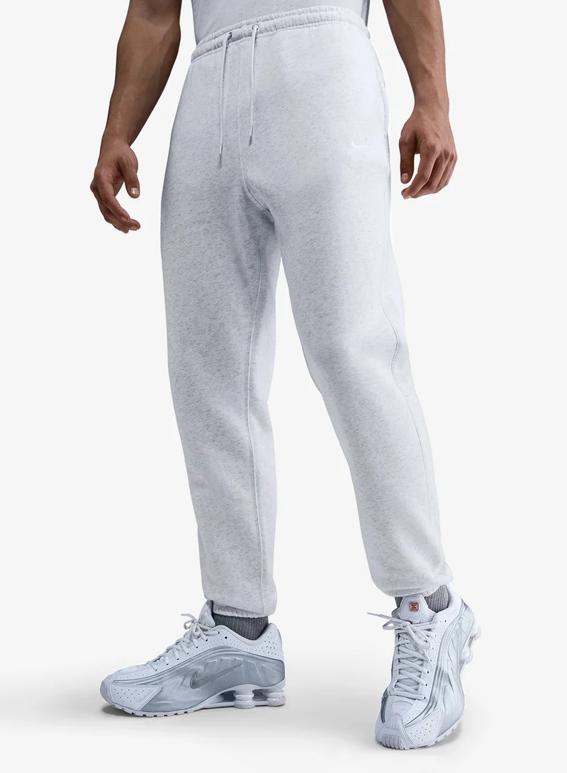 نايكي بنطلون رياضي مضلع من صوف النادي