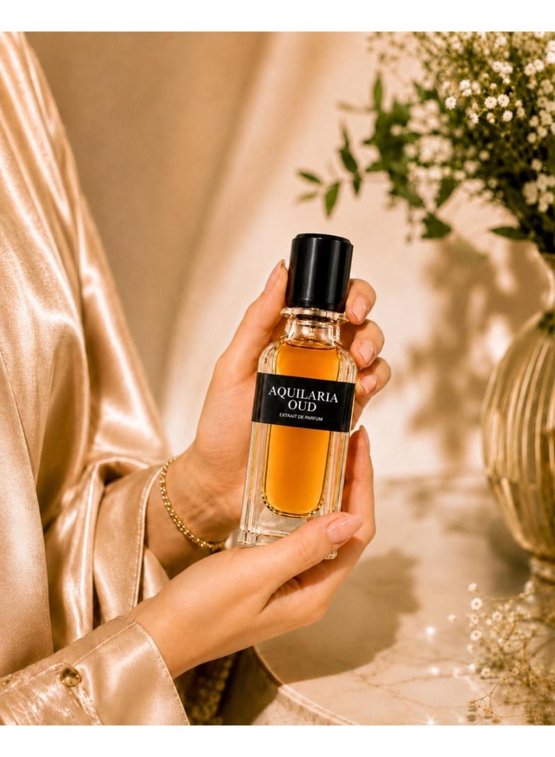 فاليسكو اكويلاريا عود إكستريت دي بارفيوم 50 مل – عطر عودي فاخر بلمسات الورد والتفاح والعنبر والباتشولي للرجال والنساء، طويل الثبات - Image 4