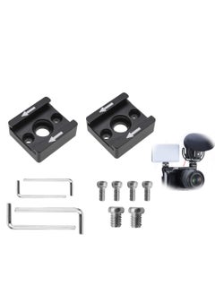 Y&D Cold Shoe Mount Adapter Brackets Universal with 1/4 Inch M2.5 Screws Wrench for Camera Cage Flash Microphone and Other Device 2Pcs  - Image 4