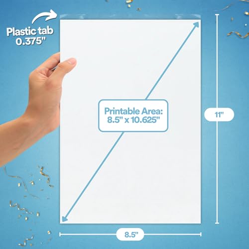 paper2eat Frosting Sheets Premium 8.5“ x 11“ – 24 count – White Edible Icing Sheets - Image 3