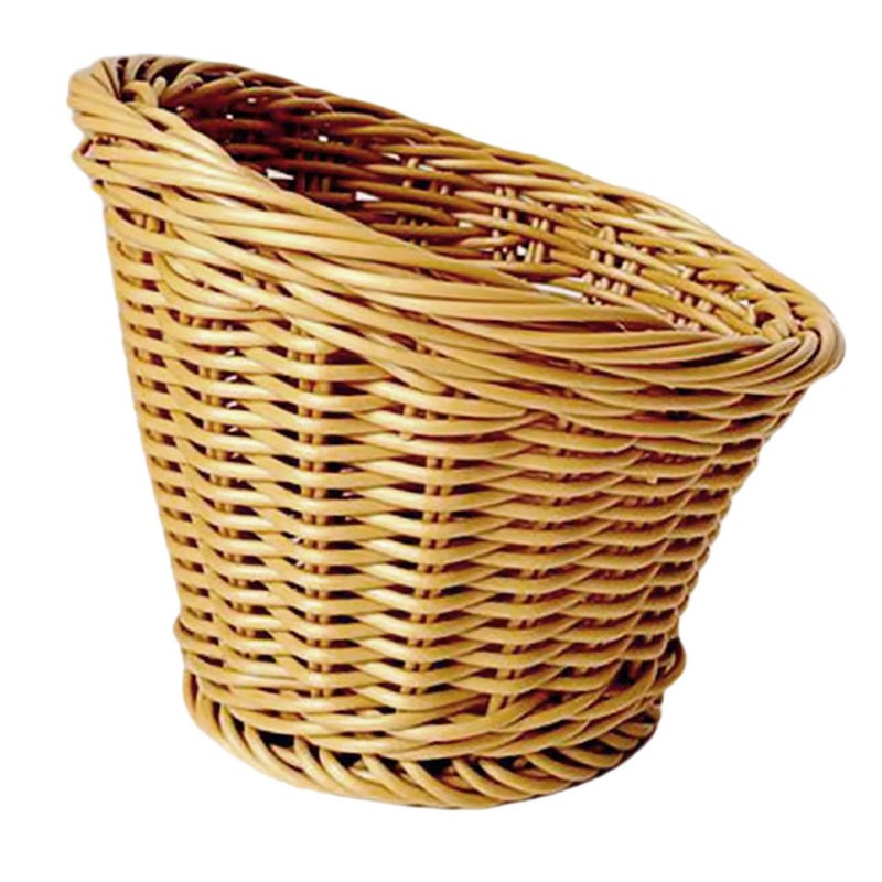 Natural Woven Rattan Storage Basket Handcrafted Kitchen Organizer for Fruits Vegetables - Image 2