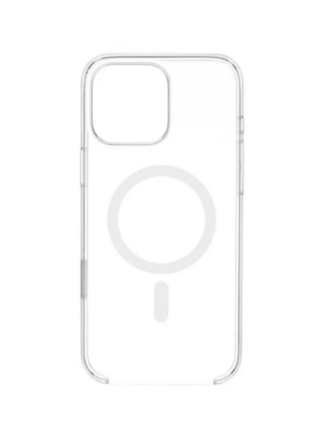 iPhone 16 Pro Max MagSafe Compatible Clear Case – Slim Transparent Shockproof Cover with Scratch  Drop Protection