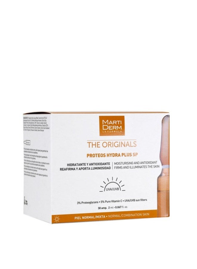 Martiderm The Originals Proteos Hydra Plus SP Antioxidant Ampoules 30x2ml - Image 1