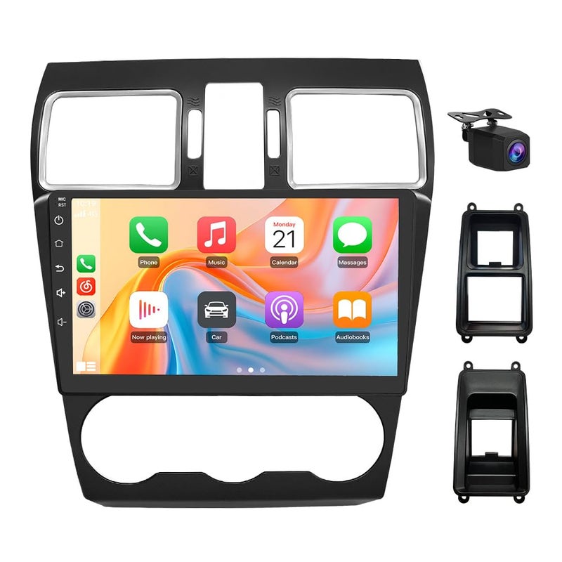 AWESAFE Android 13 Car Radio Stereo for Subaru Forester WRX Impreza 2015-2018 Suitable for Harman Kardon Systems 4G RAM 64G ROM 9" Head Unit with Carplay/Android Auto Bluetooth GPS FM - Image 1