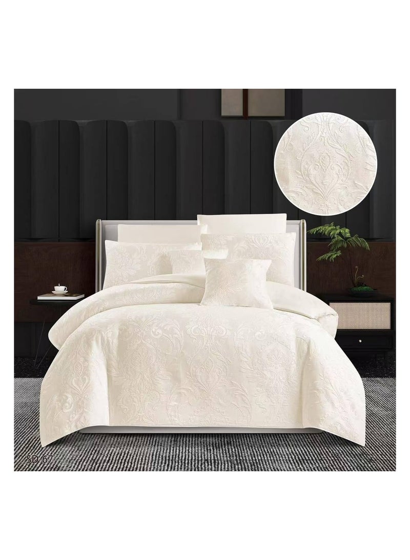 Madina Royal Textured Bed Linen Set
