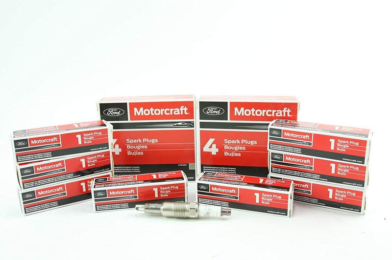 Ford New Motorcraft SP432 Spark Plug(8 PACK) Finewire Platinum - Image 2