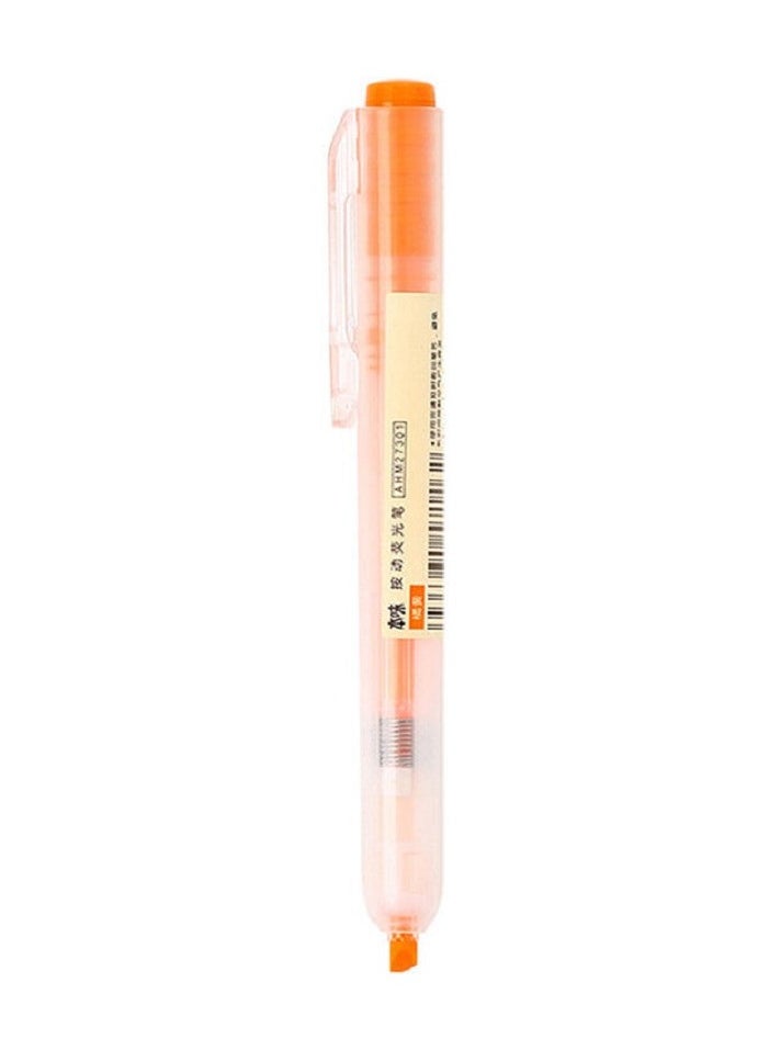 M&G Orange zipper highlighter No:AHM27301  - Image 1
