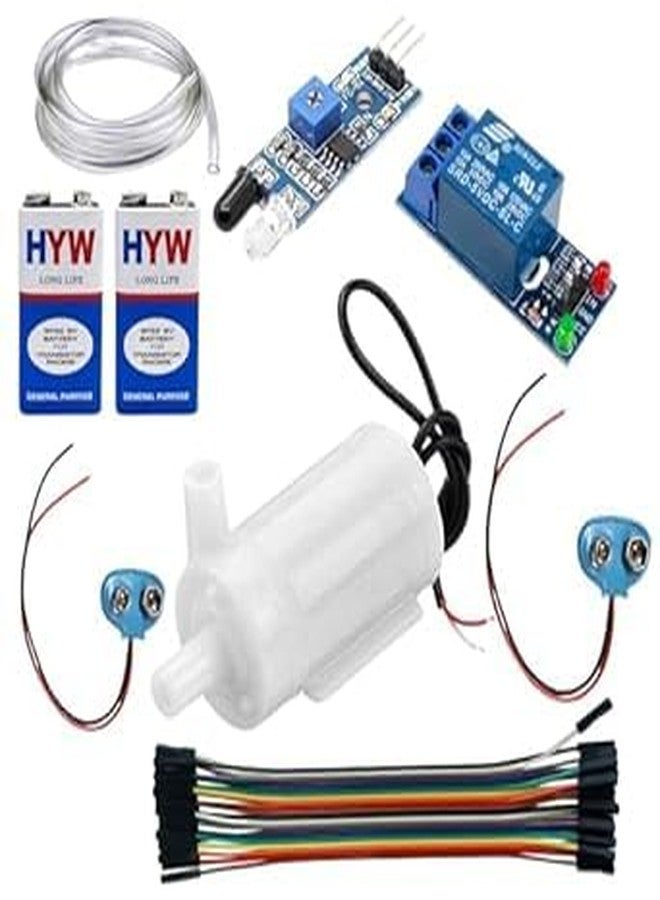 TESTIN ELECTRONICSAutomated hand sanitizer dispenser project, Ir Sensor, Ir Sensor Project,Automatic on off Water Pump - Image 2