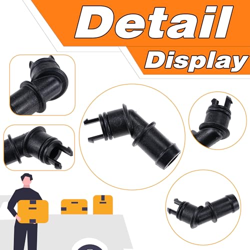 LEVANLIGHT Positive Crankcase Ventilation PCV Valve Fitting V546 Compatible with Chevy Camaro Equinox Malibu Impala Traverse GMC Acadia Terrain Buick Enclave LaCrosse, Replaces# 12578316 12681693 - Image 4