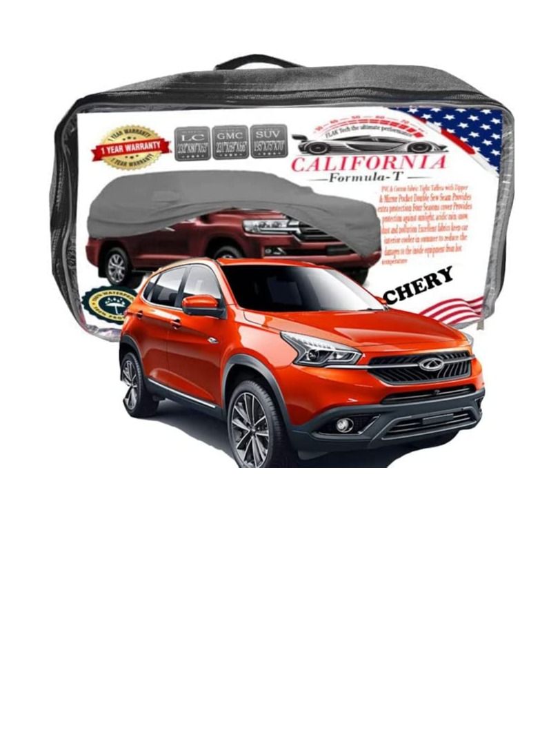 California formula-T California Car body Cover Windproof  Scratch Resistan Dodge Durangot Cover with Working Gloves 