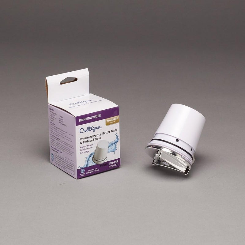 Culligan  cartridge فلتر استبدال FM-25R لتركيب الصنبور FM-25، تشطيب كروم - Image 3
