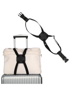 Generic Luggage Straps for Suitcases TSA Approved, Luggage Bag Bungee for Large Luggage, Adjustable Size Travel Elastic Suitcase Strap Belt, Airport Travel Accessories with Buckles for Baggage Handbag  - Image 1