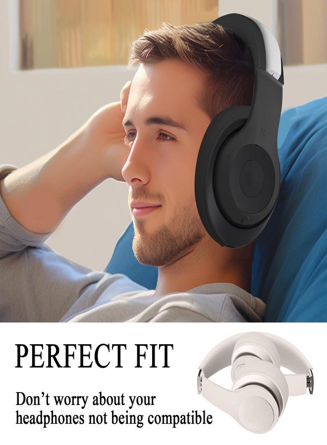 Adhiper 【3 in 1】 Studio Pro Silicone Case Cover,Headband Cover/Ear Pad Cover/Shell Cover for Beats Studio Pro Headphone,Studio Pro Soft Silicone Protector Accessories(Deep Brown) - Image 5