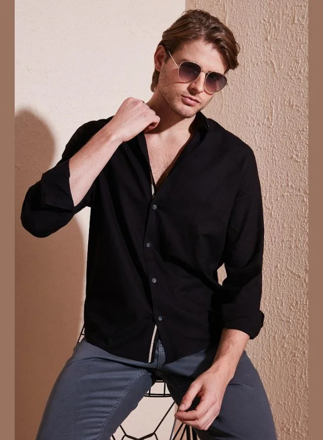 Buratti Buratti Cotton Regular Fit Button-Down Collar Shirt Men's SHIRT CF20S111871