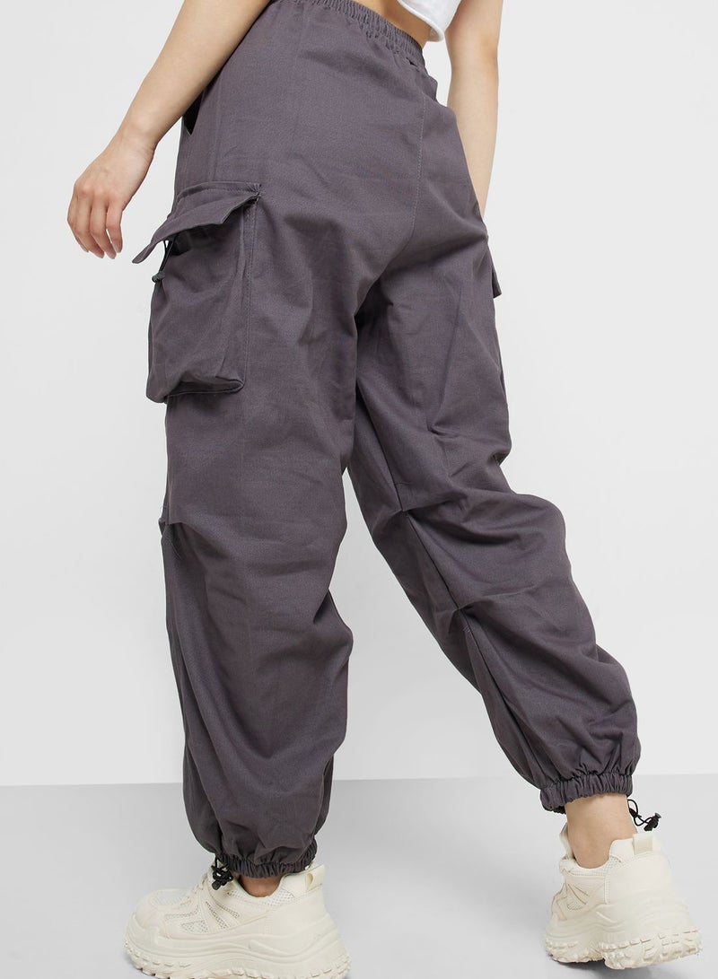 جينجر بنطال كارغو بجيوب - Image 3