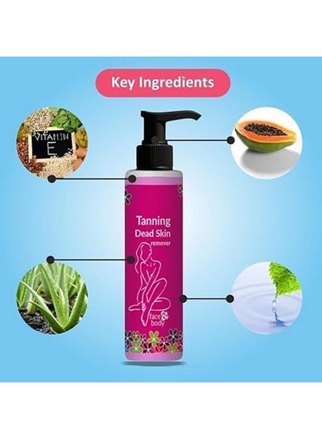 DhruminoTanning & Dead Skin Removal Exfoliating Gel | Visibly Removes Tan | Smooth & Bright Skin | (100 ml) - Image 2