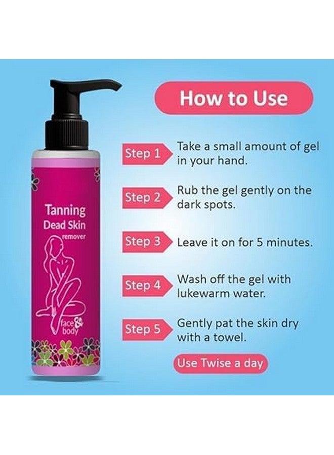 DhruminoTanning & Dead Skin Removal Exfoliating Gel | Visibly Removes Tan | Smooth & Bright Skin | (100 ml) - Image 5