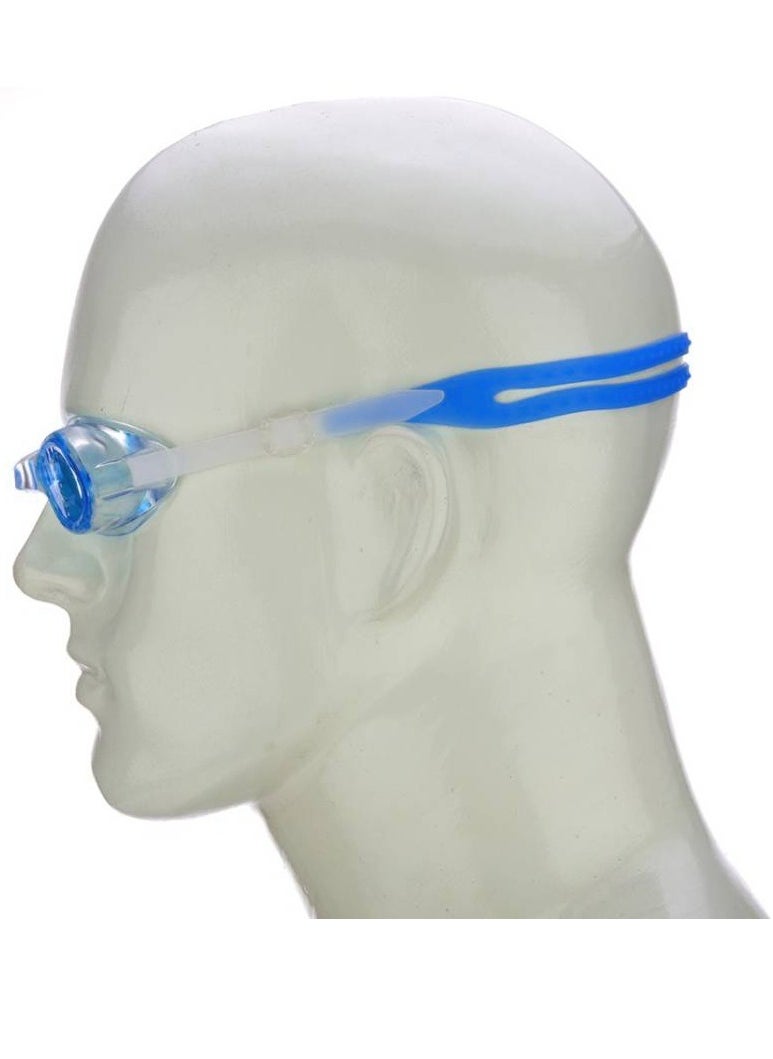 Dolphin DZ-1600 Anti-Fog Swimming Goggles With Ear Plugs, Blue  - Image 4