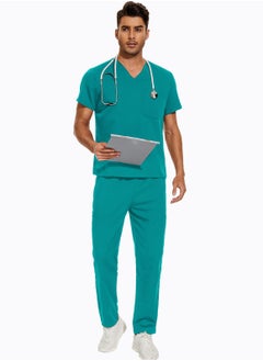 Gasin Men's Medical Scrubs Surgical Gown Suit Doctor  - Image 2