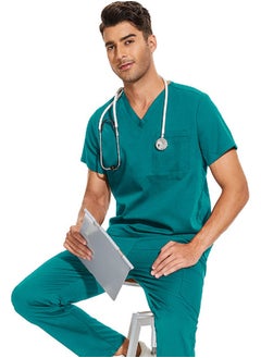 Gasin Men's Medical Scrubs Surgical Gown Suit Doctor  - Image 1