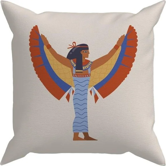 Evdeki Çarşı Evik Egypt 4-Piece Throw Pillow Case DS2