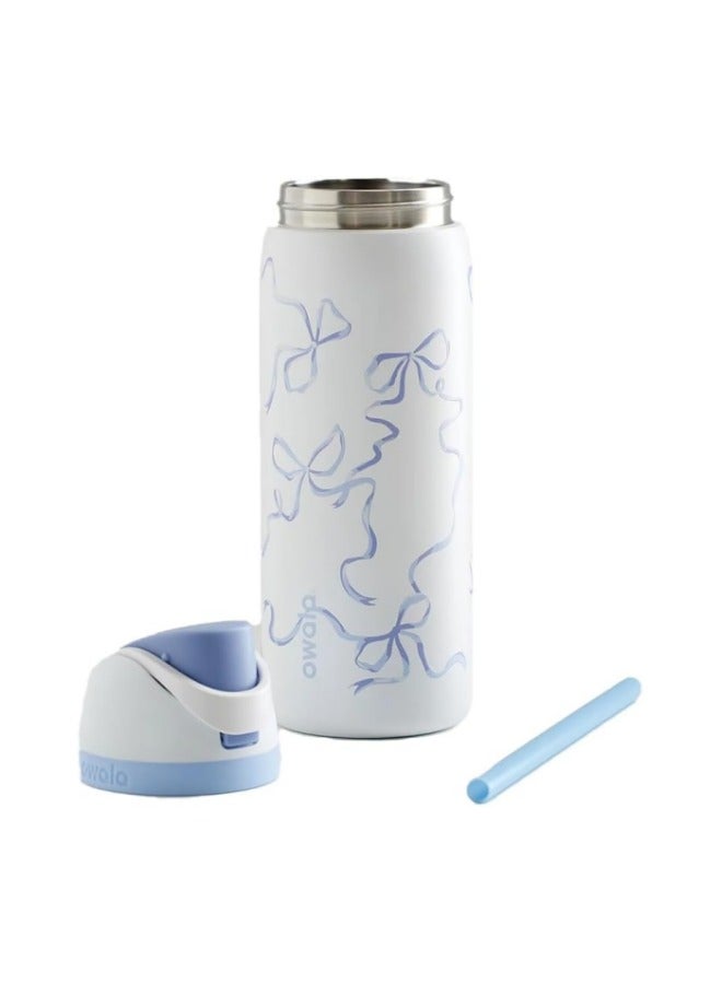 Owala Insulated Stainless Steel Water Bottle With Straw For Sports Travel And School BPA Free Sports Water Bottle(32OZ) - Image 1