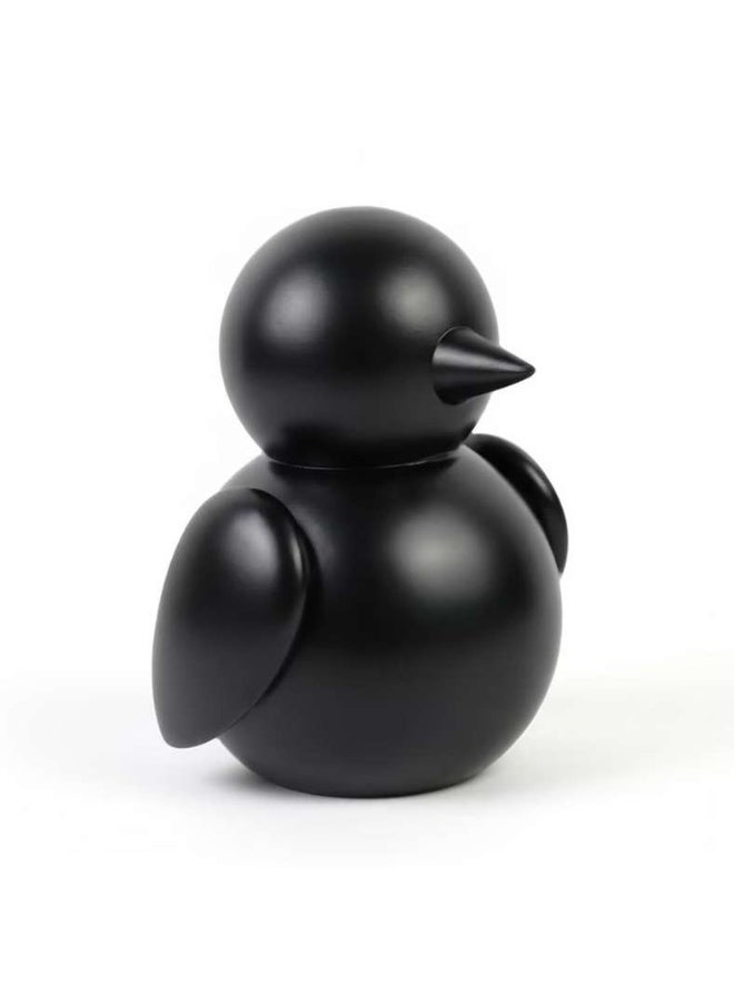 Pan Home Bird Polyresin Decor Figurine - Black - Image 3