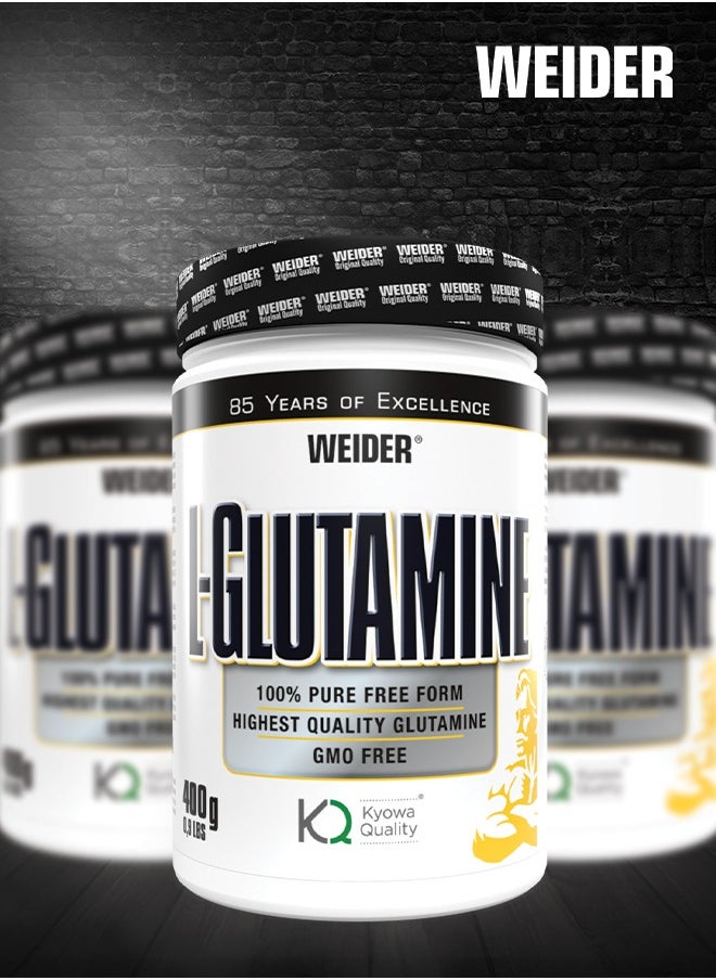Weider L-Glutamine - 400g, Pure Glutamine Powder for Muscle Recovery and Immune Support  - Image 5